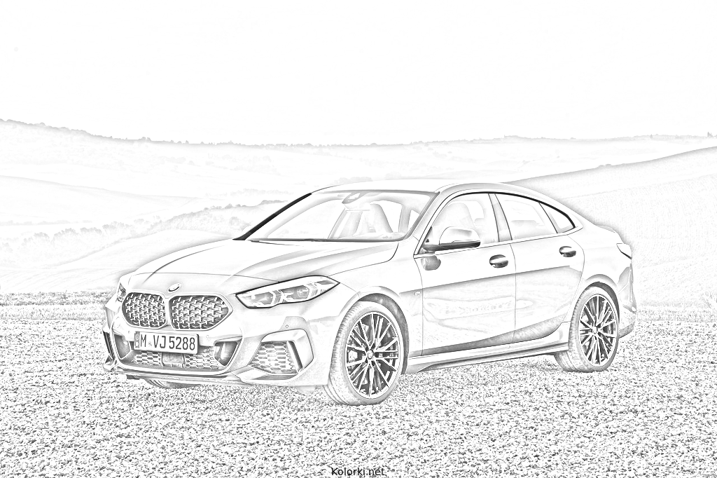 BMW kolorowanki